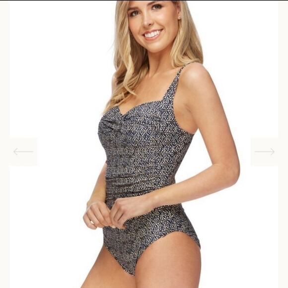 Niptuck one piece swimsuit suit Size 8 - Picture 2 of 11